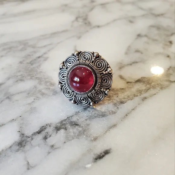 Jewelry Randi Niassa Ruby Statement Ring Poshmark